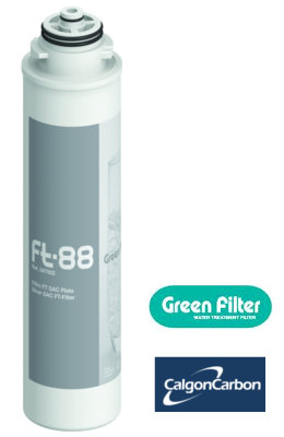 Filtro Green Filter FT-88 PostCarbon Plata